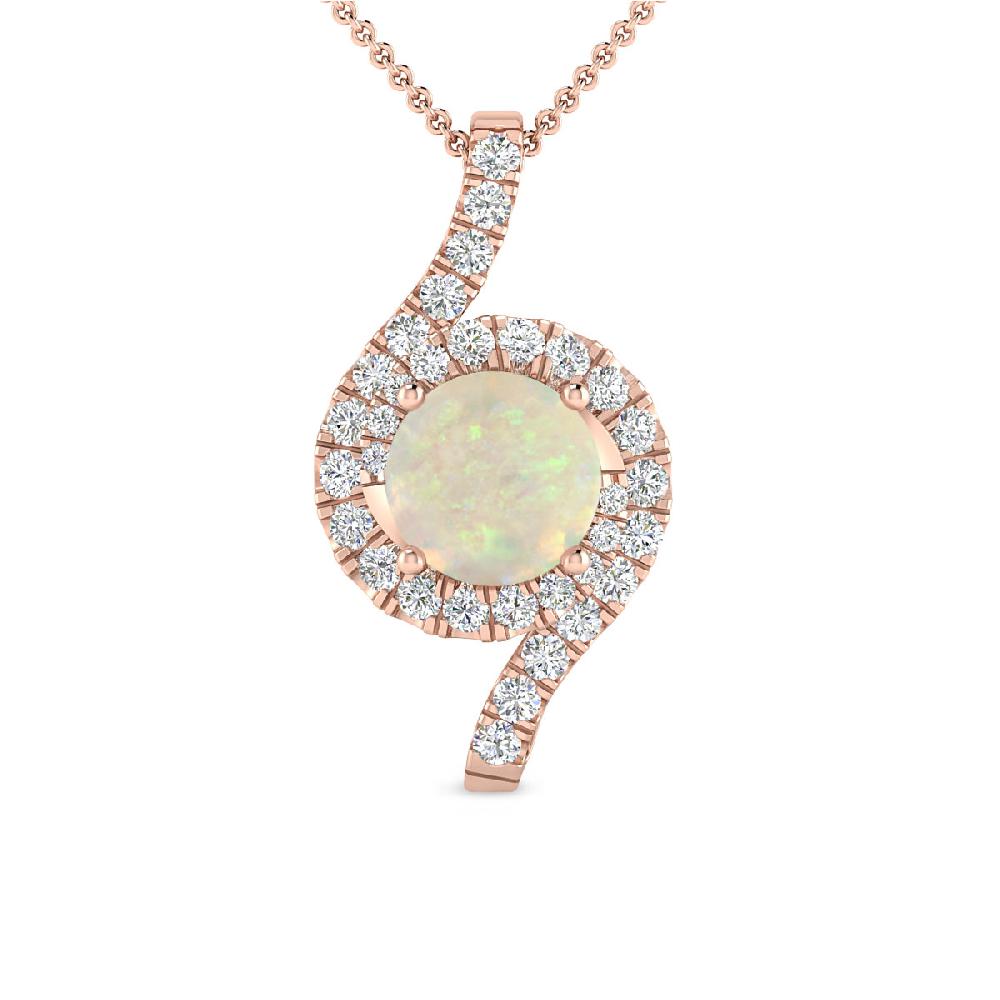 Rose Gold - Opal