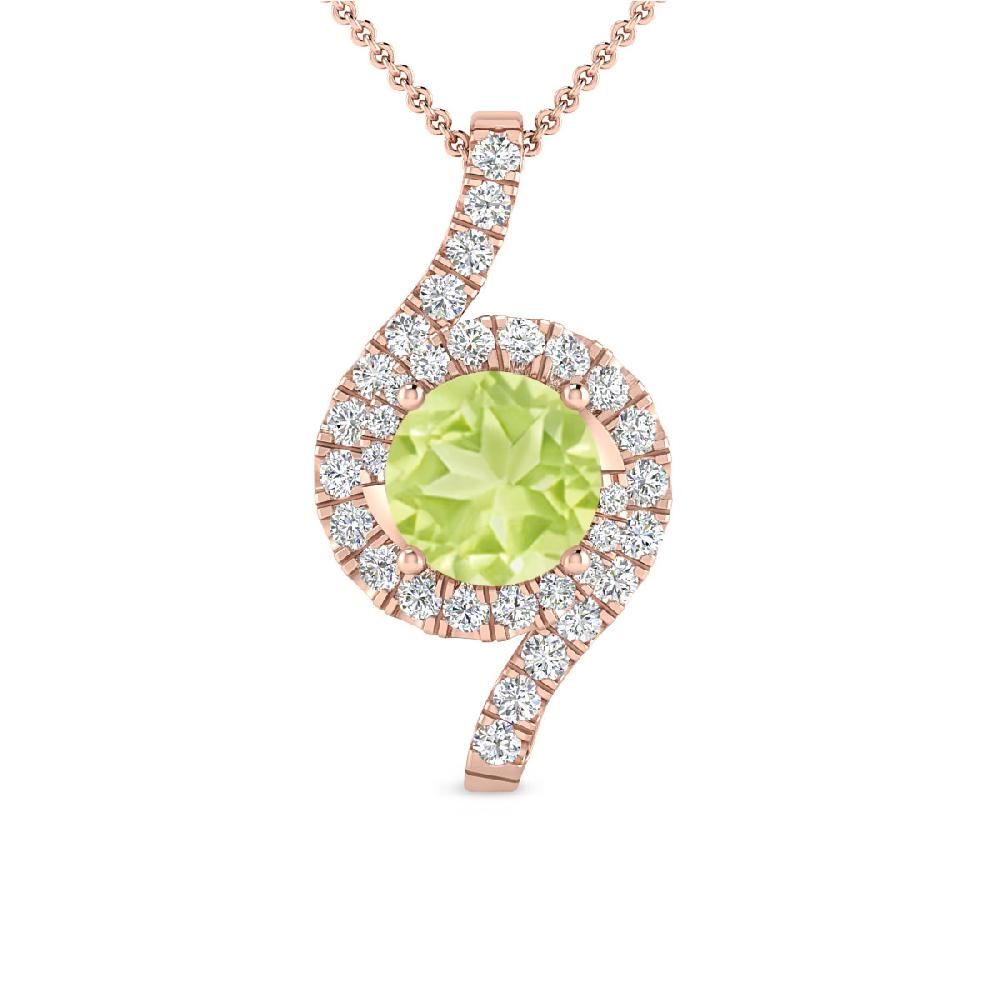 Rose Gold - Peridot