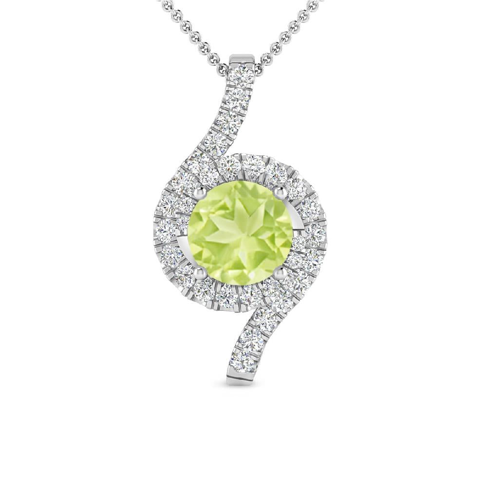 White Gold - Peridot