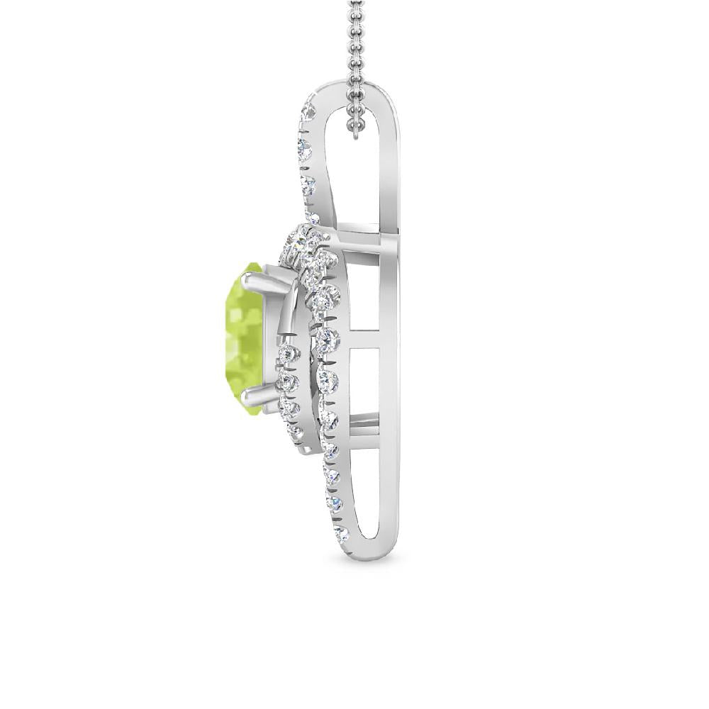 White Gold - Peridot