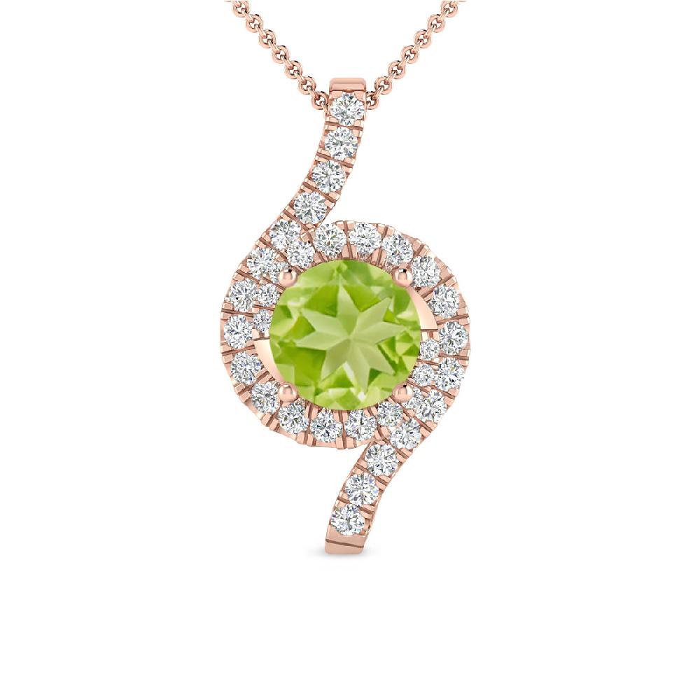 Rose Gold - Peridot