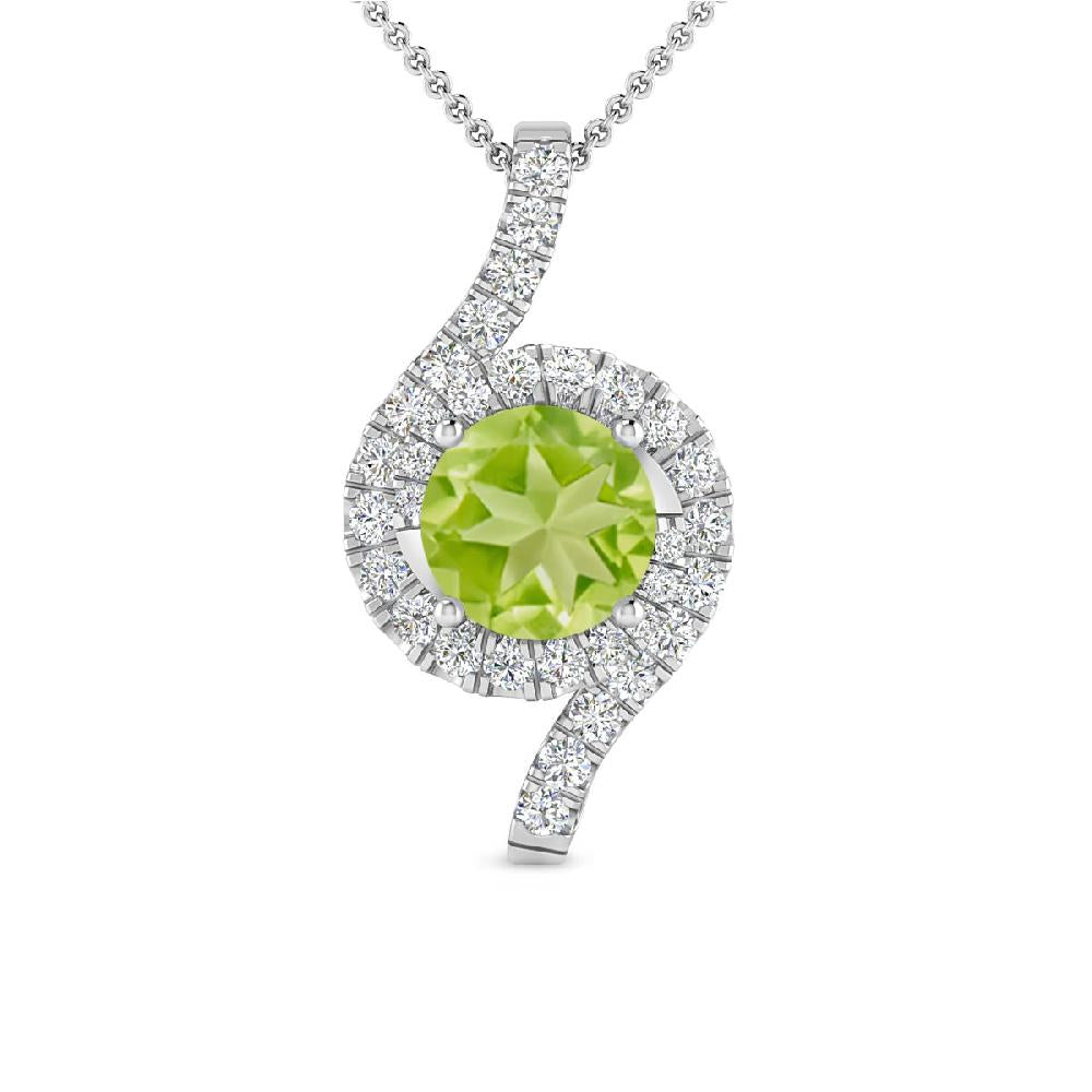 White Gold - Peridot