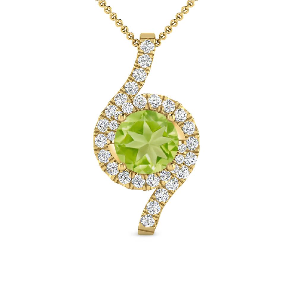 Yellow Gold - Peridot