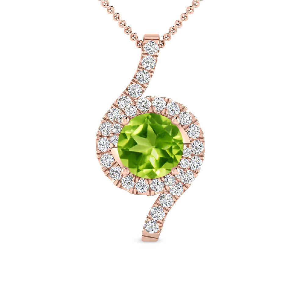 Rose Gold - Peridot