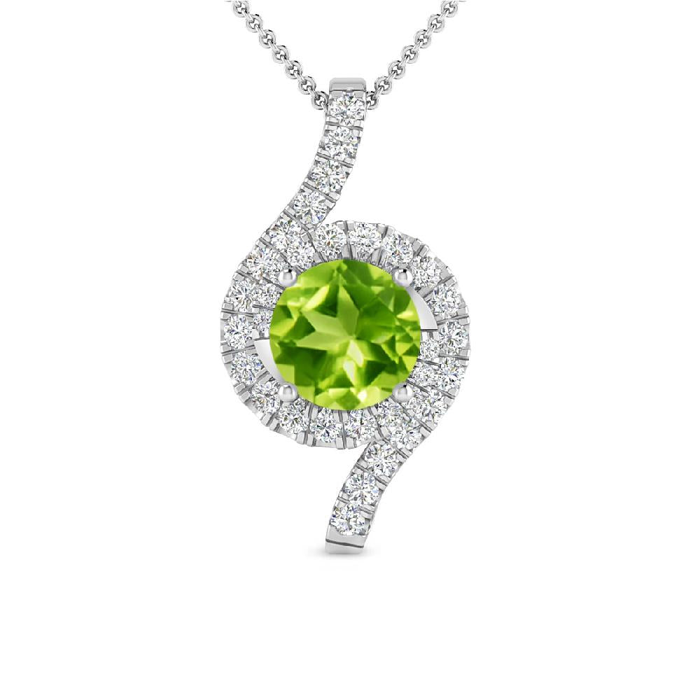 White Gold - Peridot