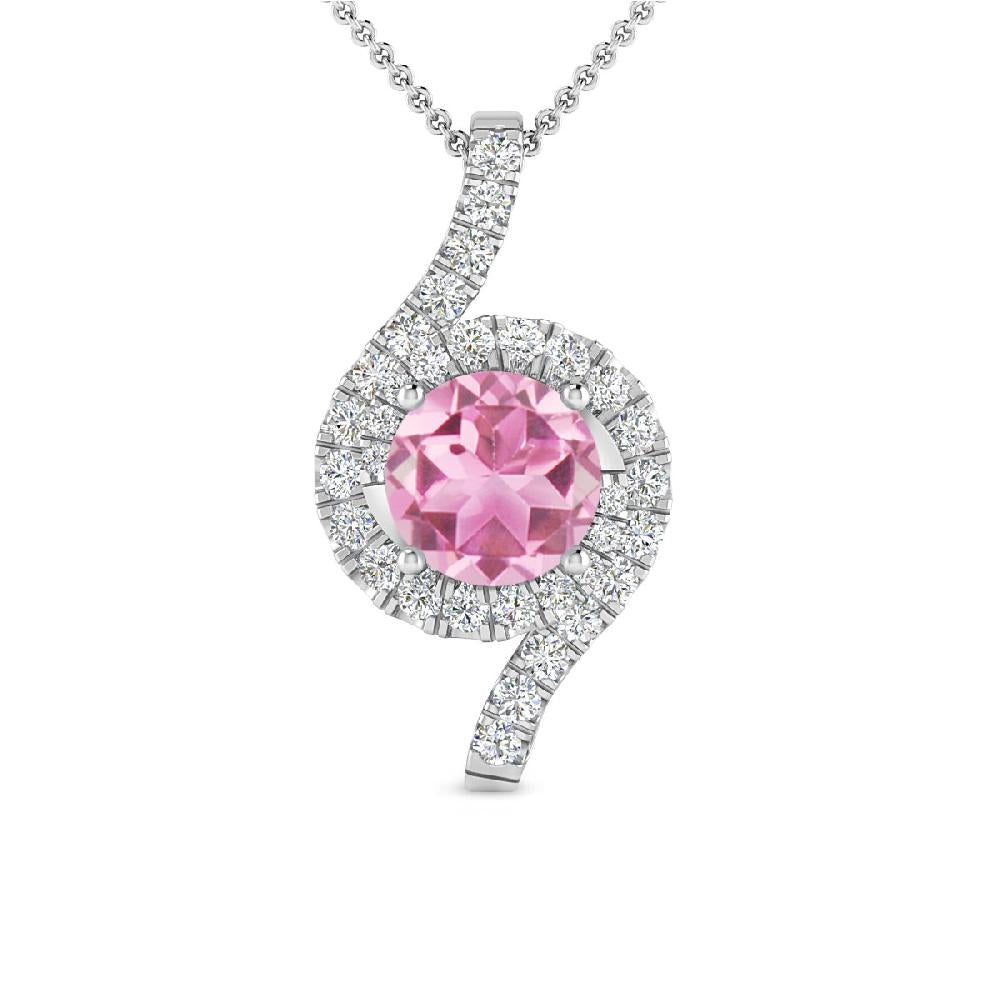 White Gold - Pink Tourmaline