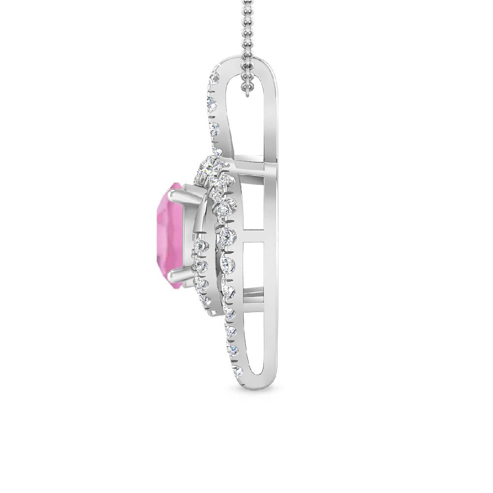 White Gold - Pink Tourmaline