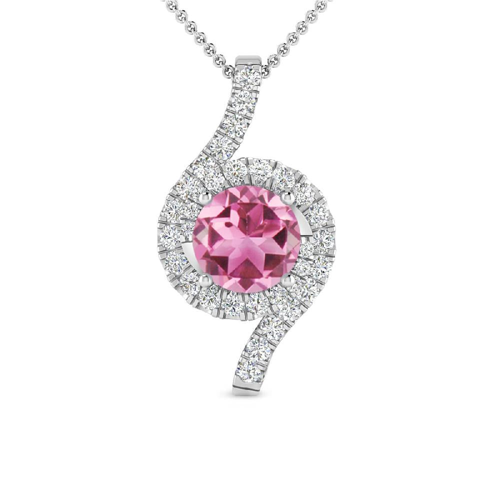 White Gold - Pink Tourmaline