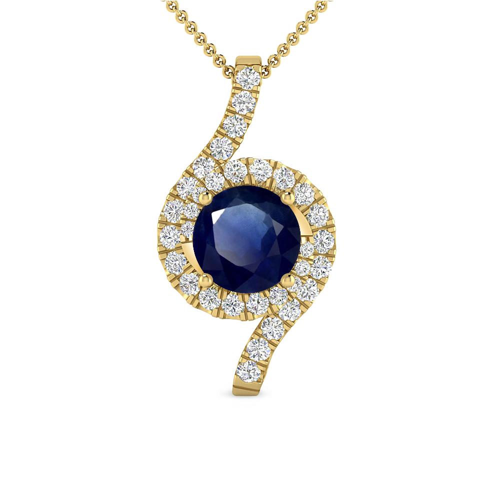 Yellow Gold - Sapphire