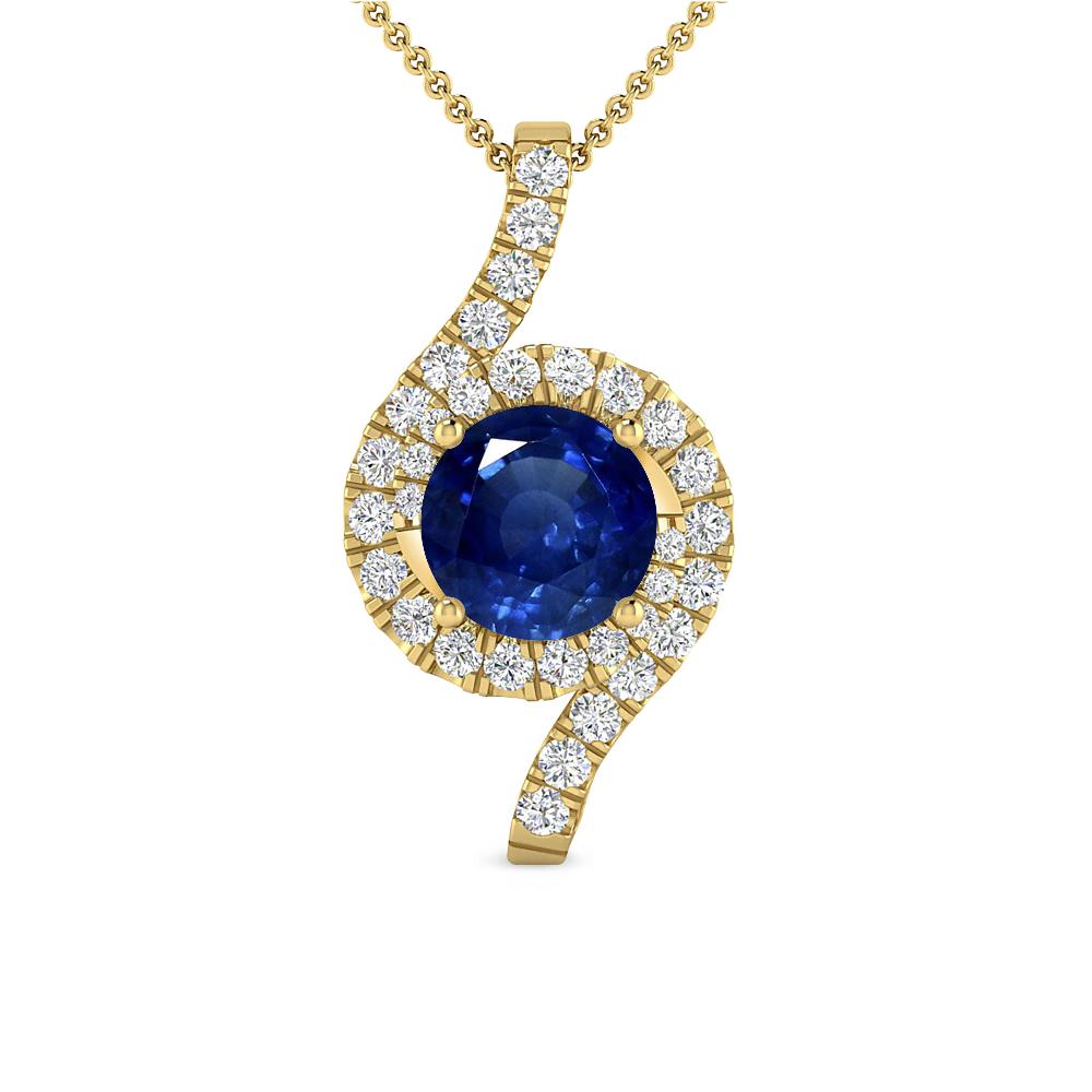 Yellow Gold - Sapphire