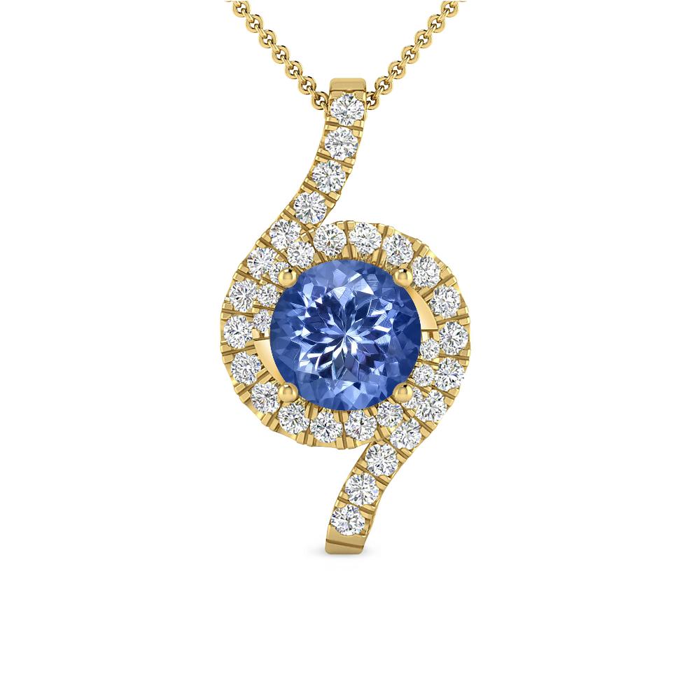 Yellow Gold - Tanzanite