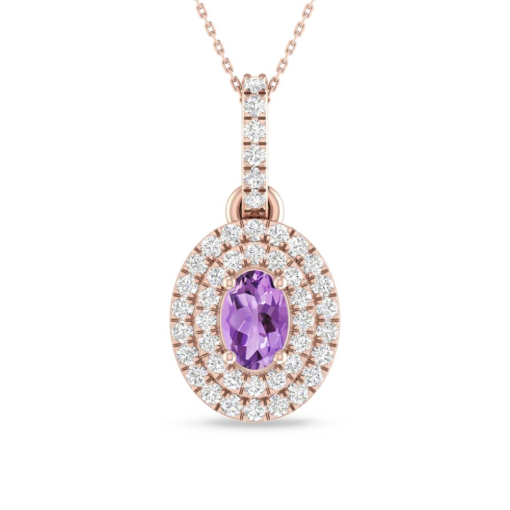 Rose Gold - Amethyst