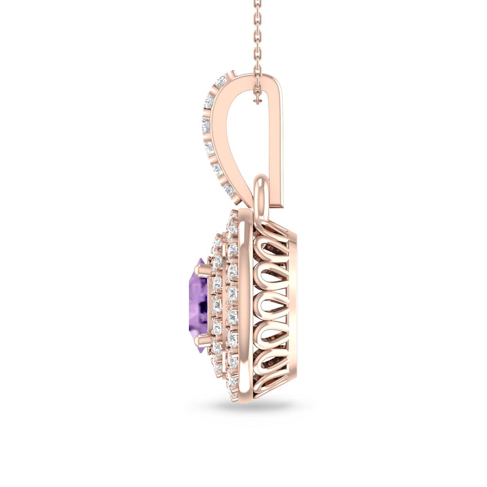 Rose Gold - Amethyst