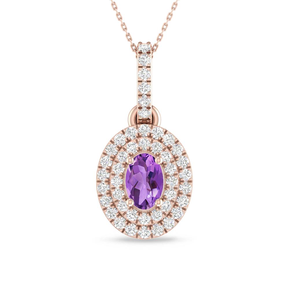 Rose Gold - Amethyst