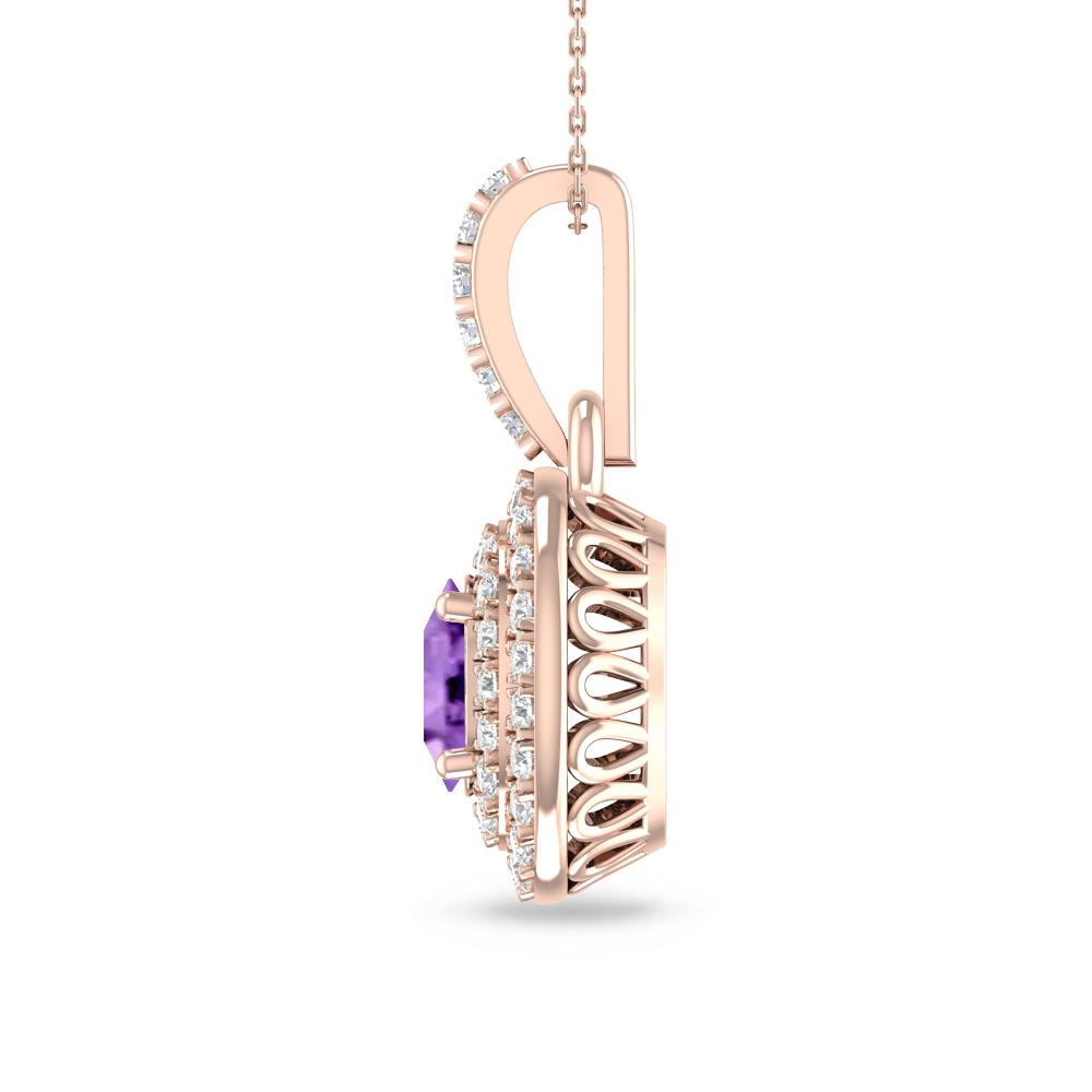 Rose Gold - Amethyst