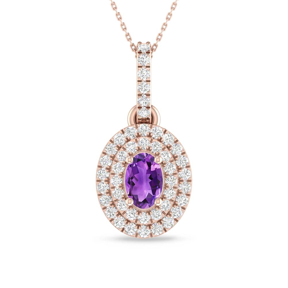 Rose Gold - Amethyst