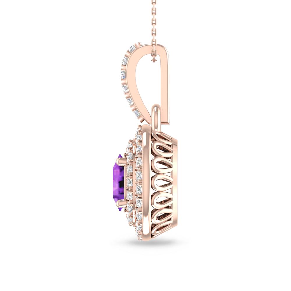 Rose Gold - Amethyst