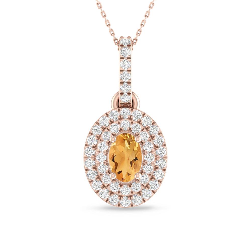 Rose Gold - Citrine