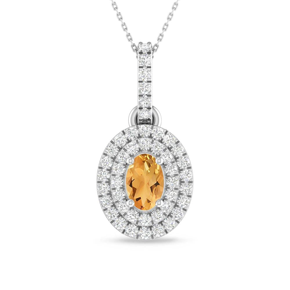 White Gold - Citrine
