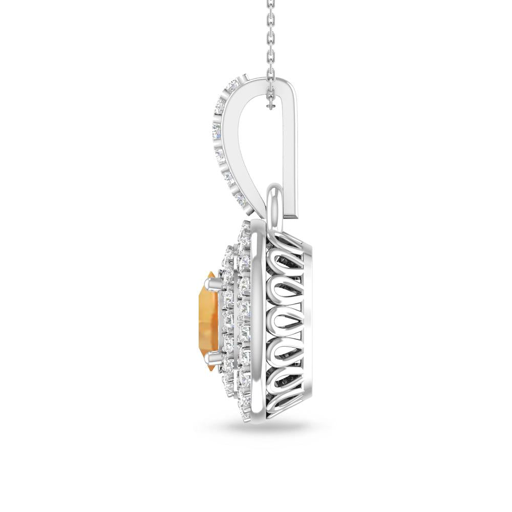 White Gold - Citrine