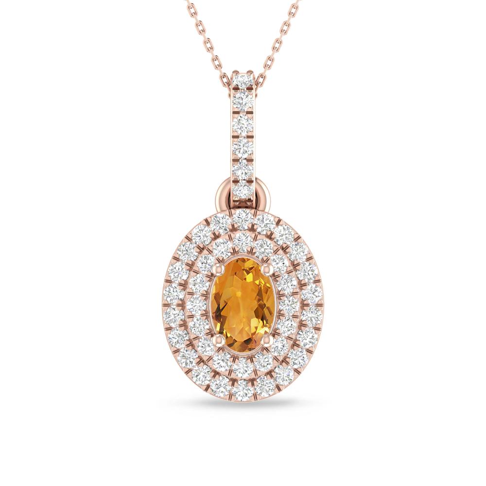 Rose Gold - Citrine