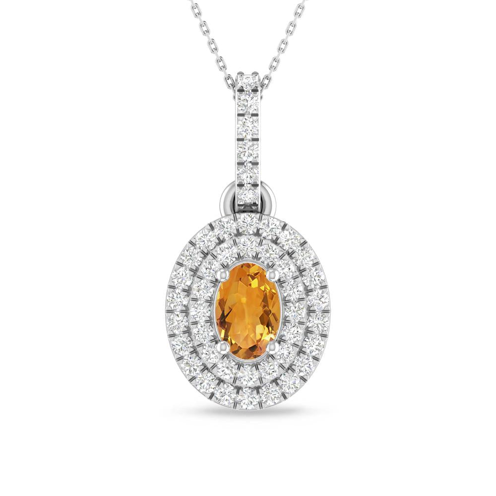 White Gold - Citrine