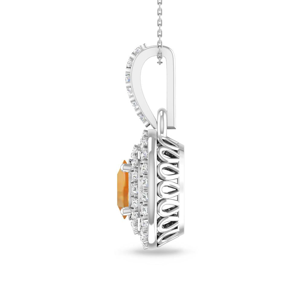 White Gold - Citrine