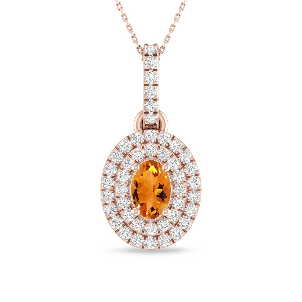 Rose Gold - Citrine