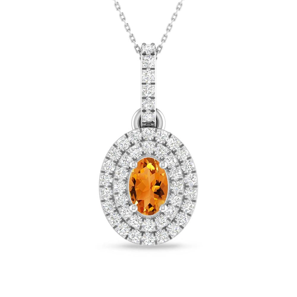 White Gold - Citrine