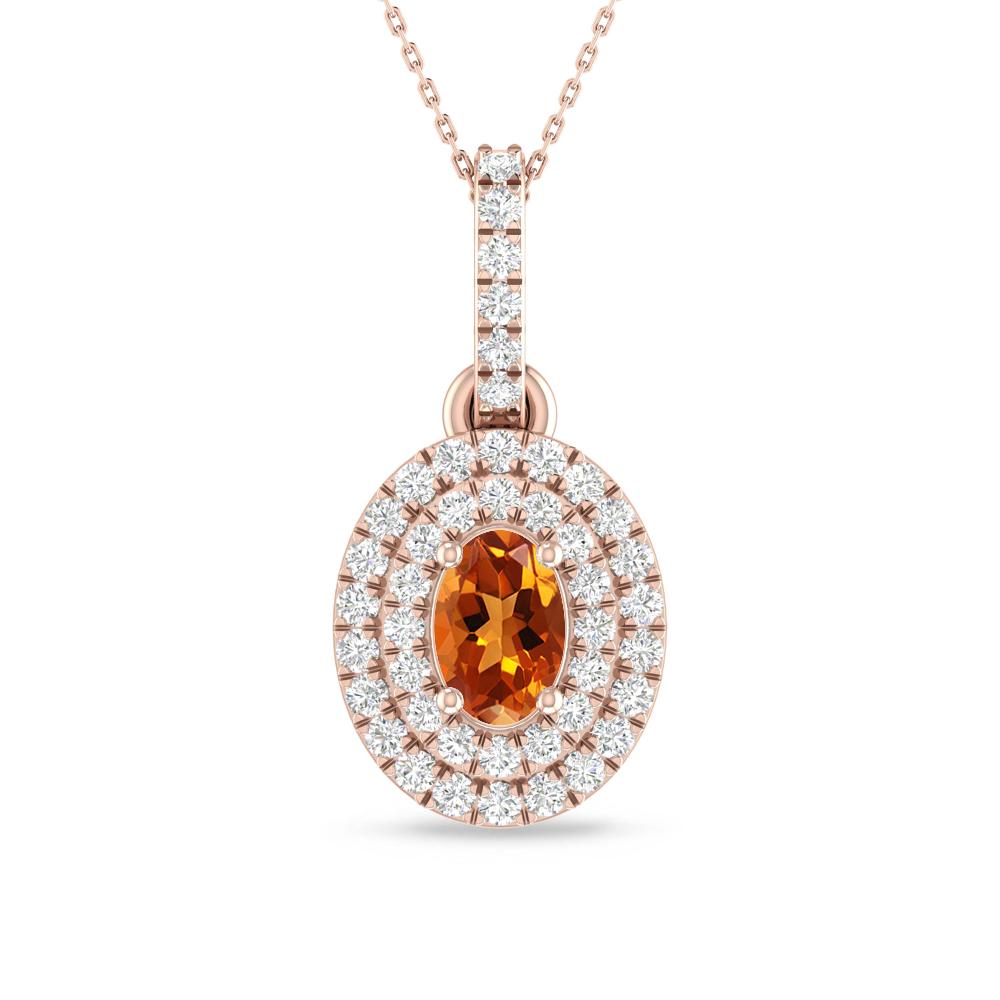 Rose Gold - Citrine