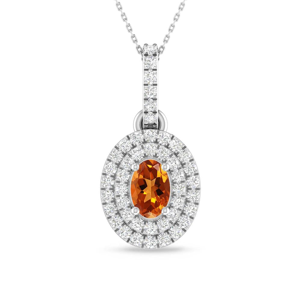 White Gold - Citrine