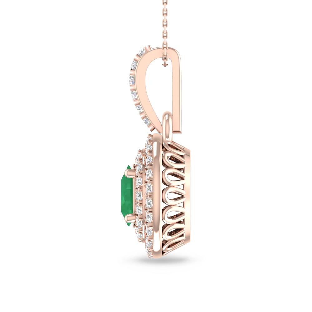 Rose Gold - Emerald