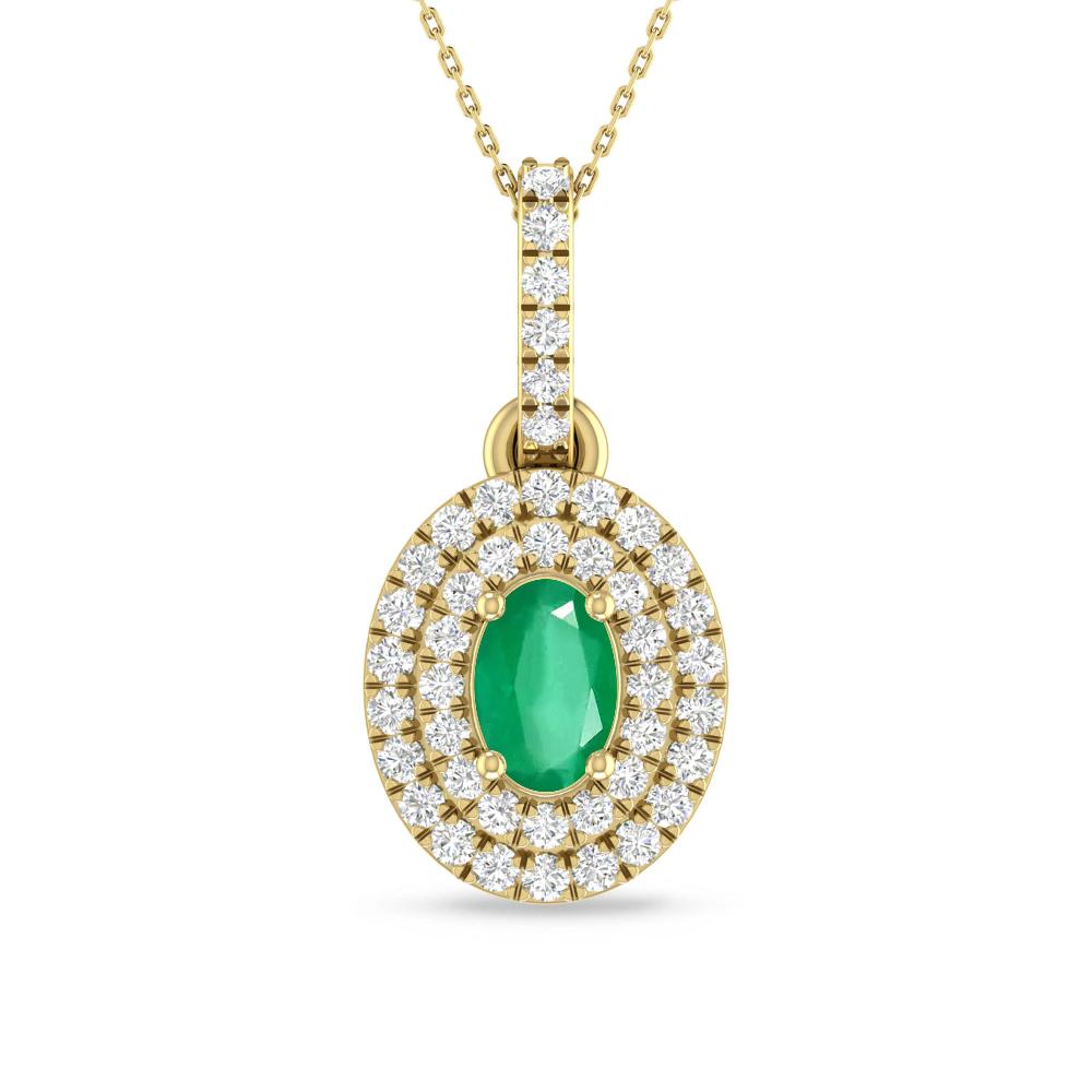 Yellow Gold - Emerald