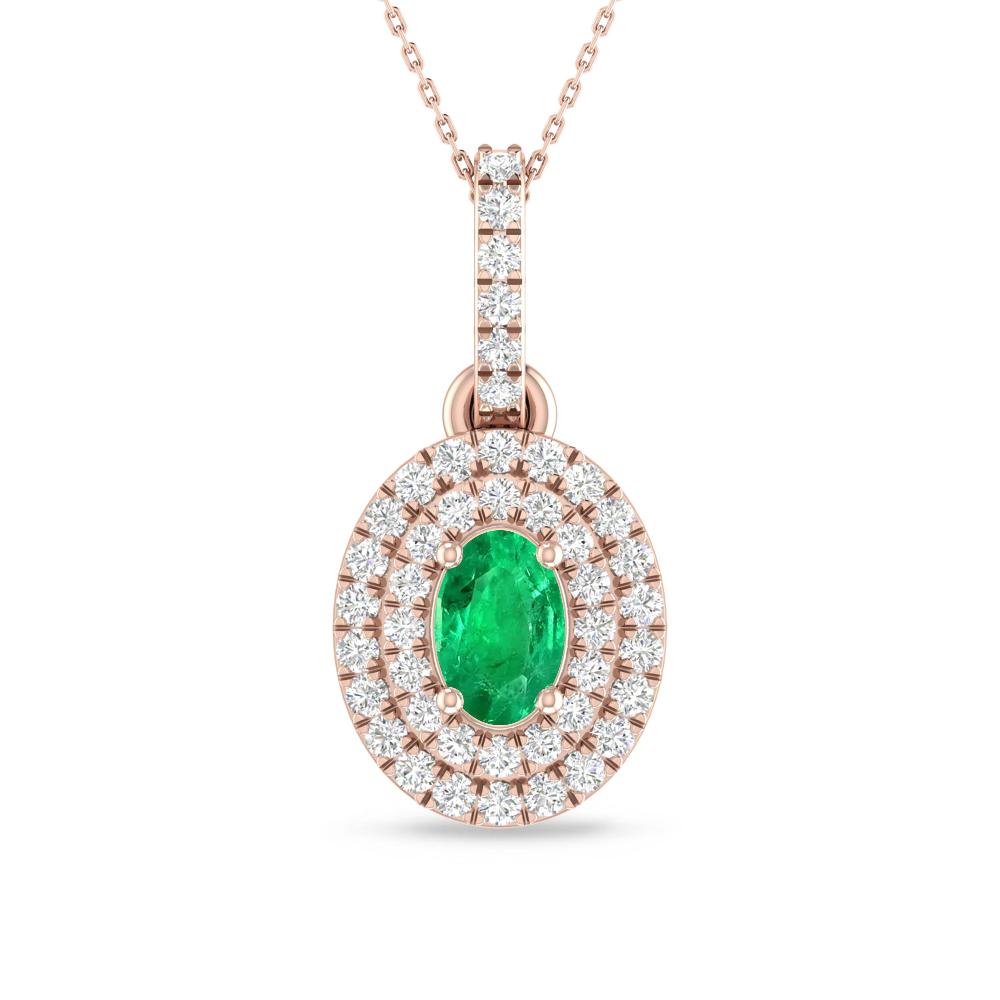 Rose Gold - Emerald