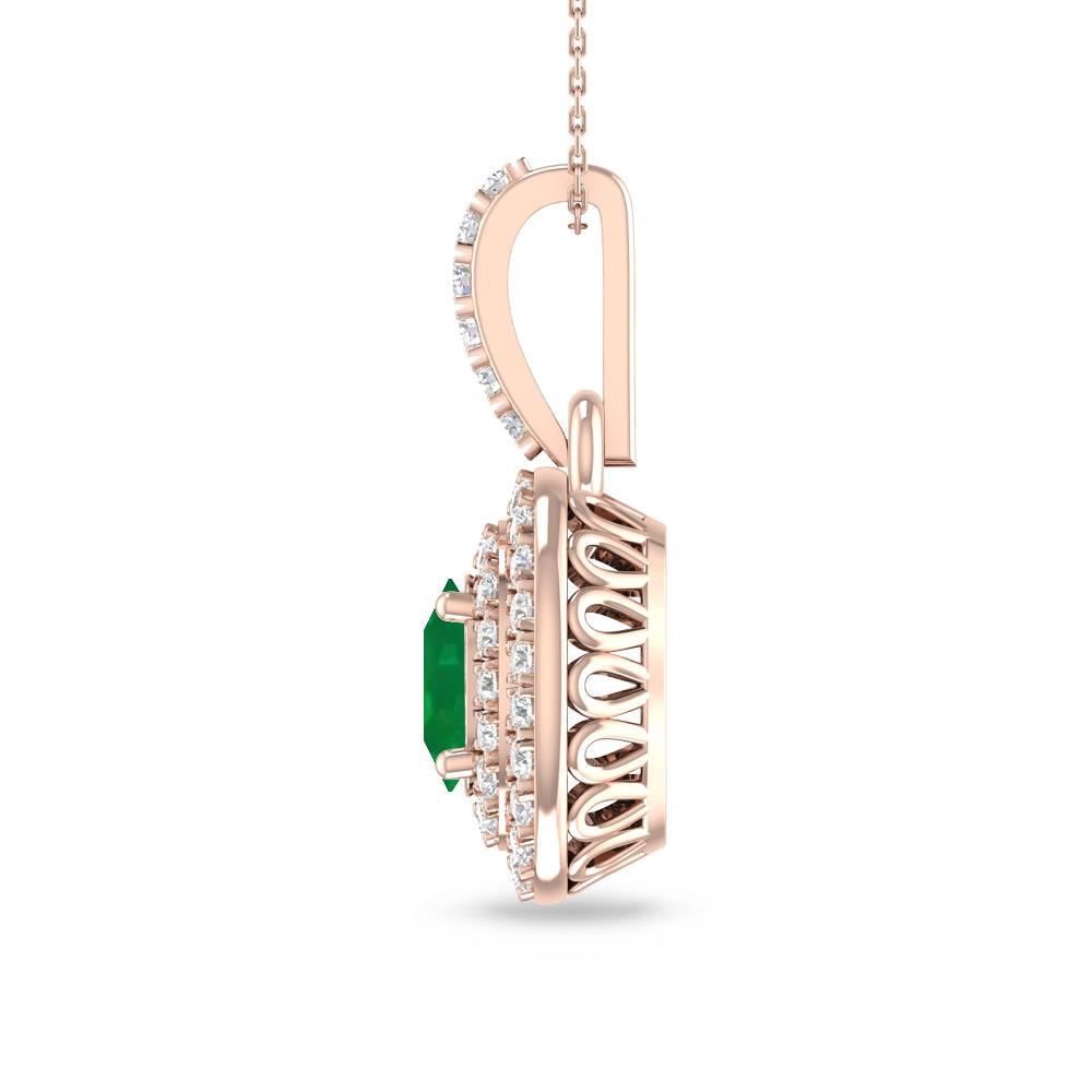 Rose Gold - Emerald