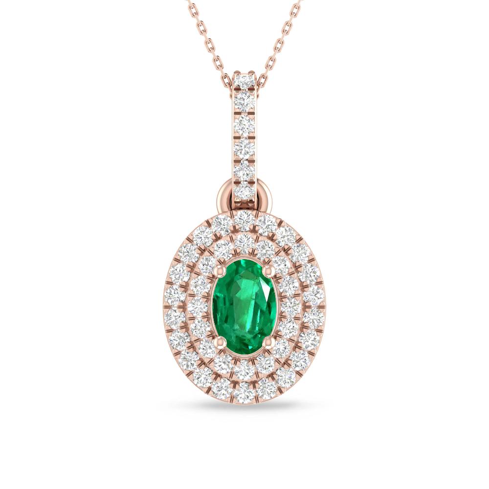 Rose Gold - Emerald