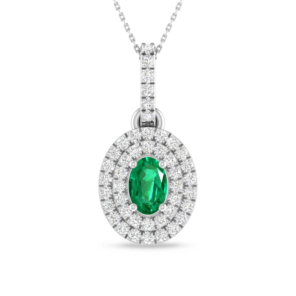 White Gold - Emerald
