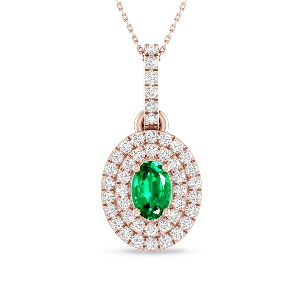 Rose Gold - Emerald