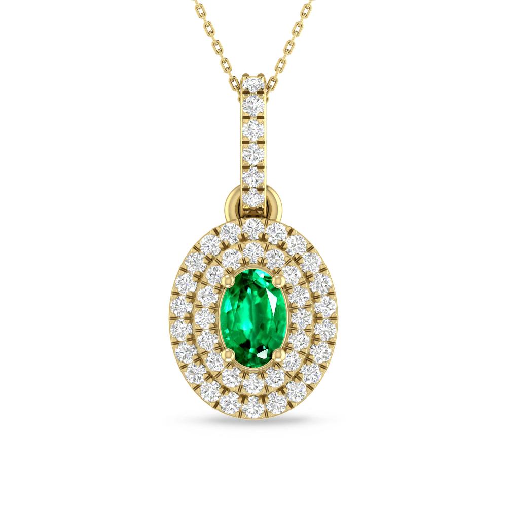 Yellow Gold - Emerald