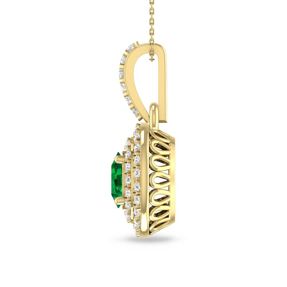Yellow Gold - Emerald