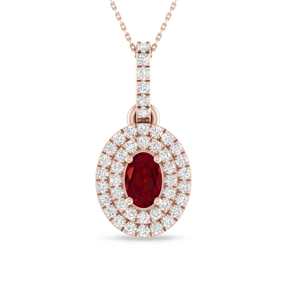 Rose Gold - Garnet
