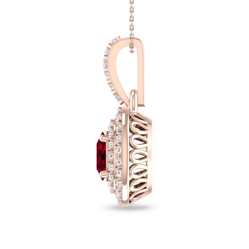 Rose Gold - Garnet