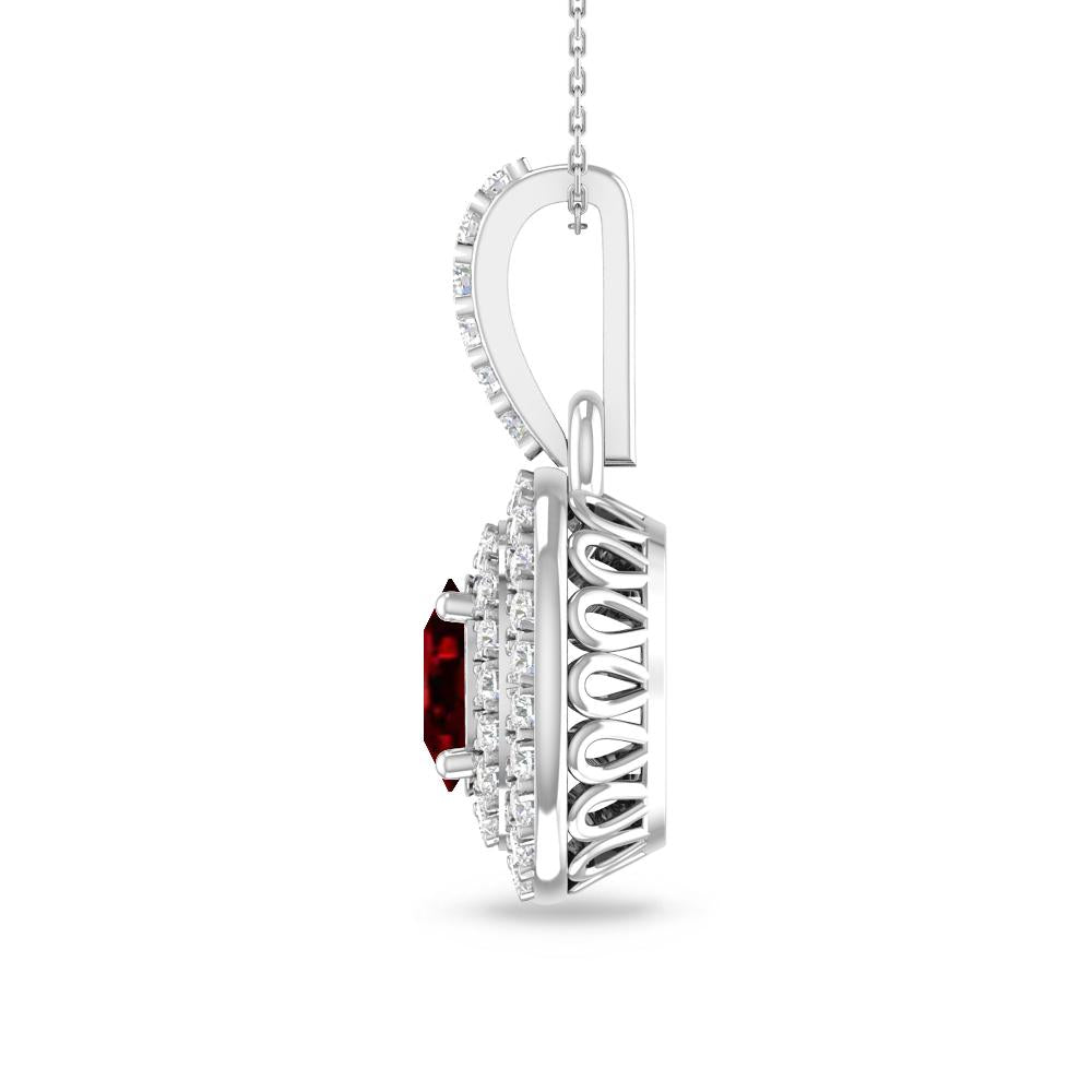 White Gold - Garnet