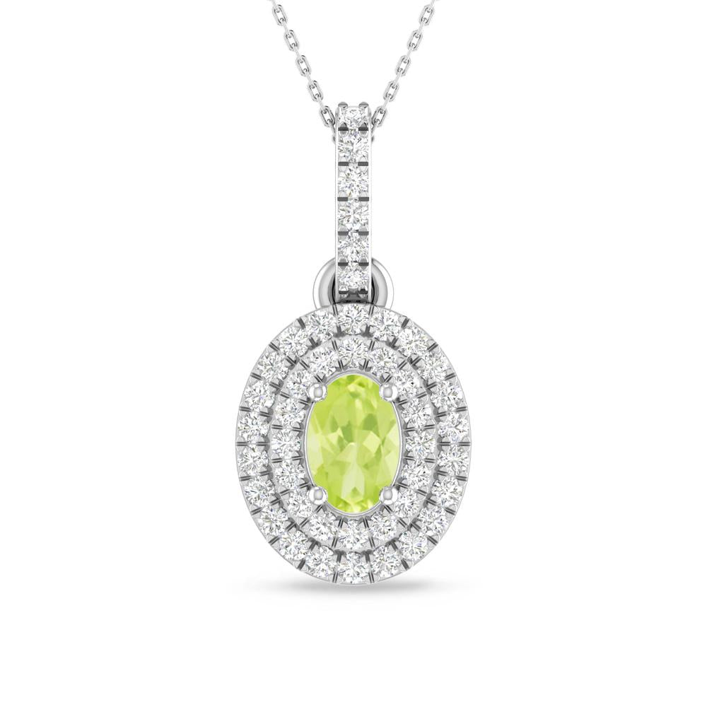 White Gold - Peridot