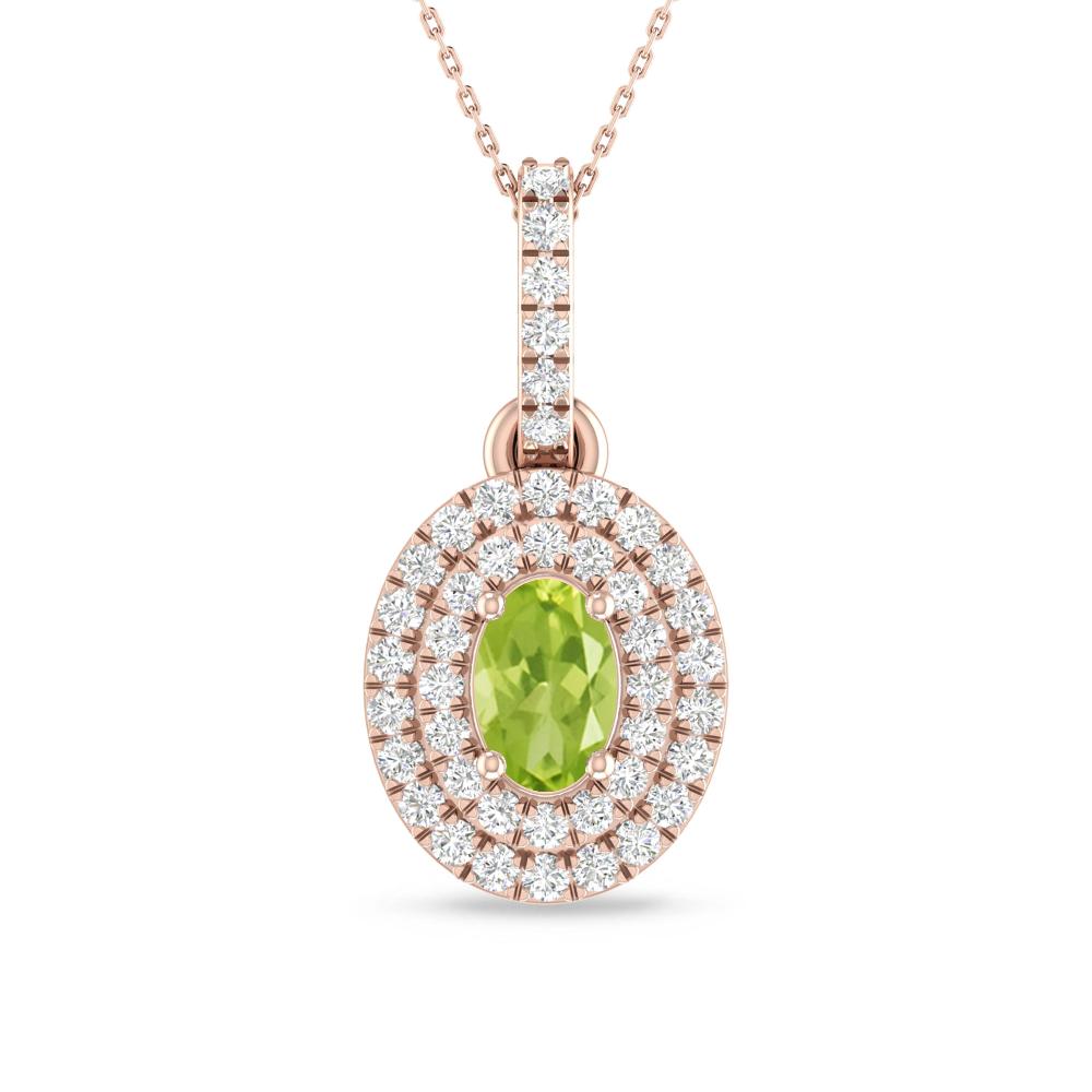 Rose Gold - Peridot