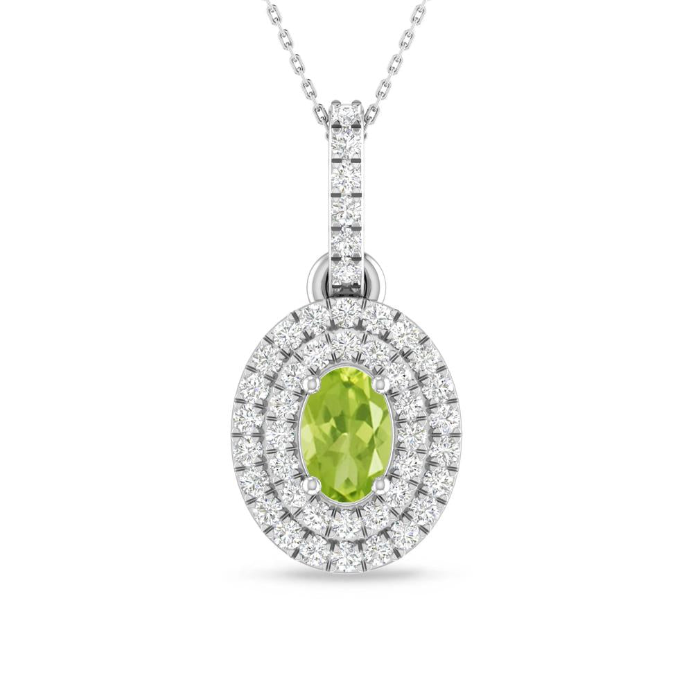 White Gold - Peridot