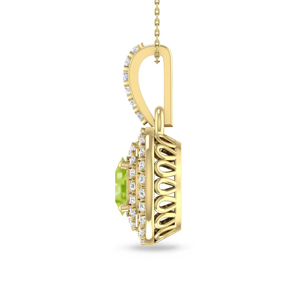 Yellow Gold - Peridot