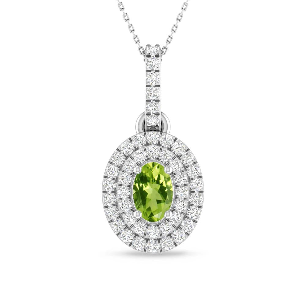 White Gold - Peridot
