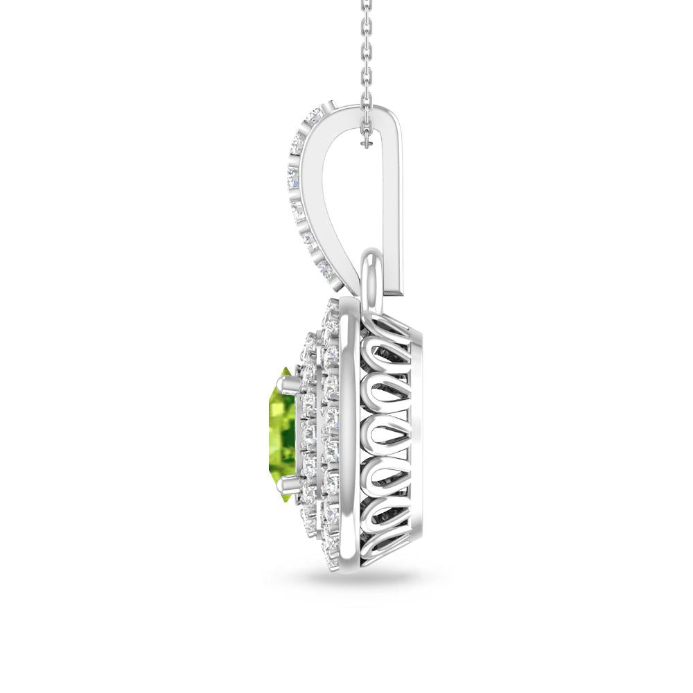 White Gold - Peridot
