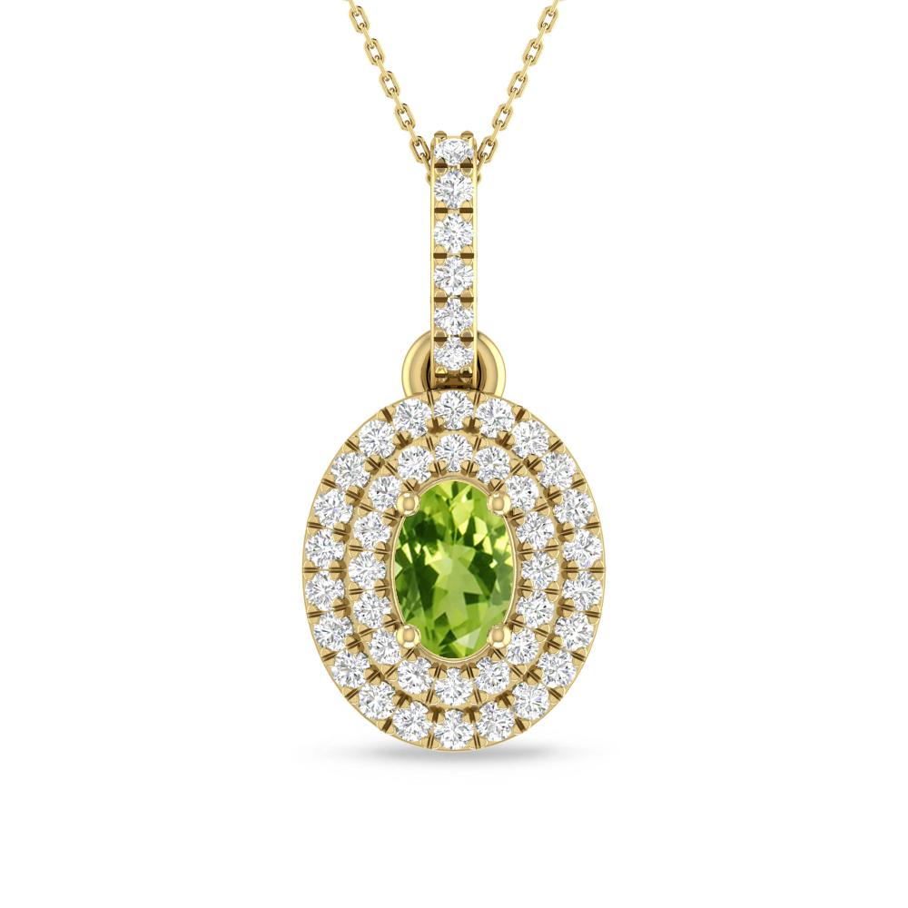 Yellow Gold - Peridot